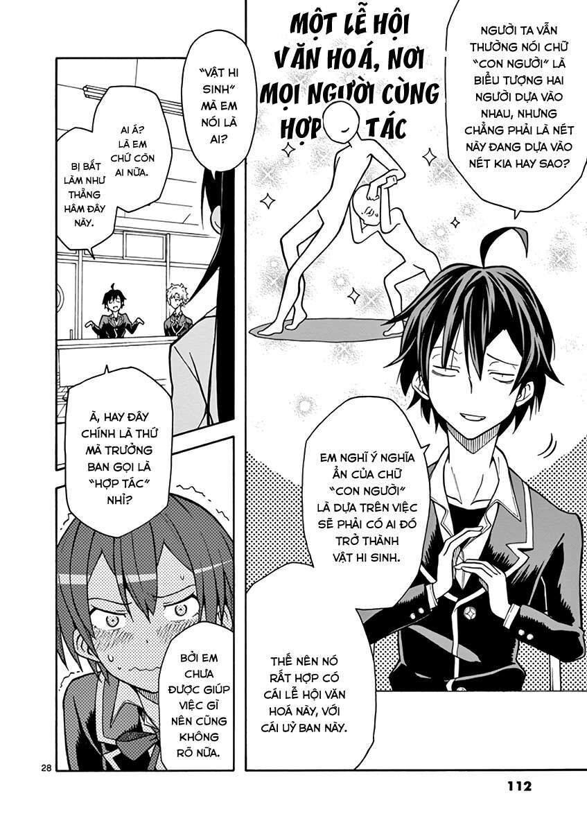 Chuyện Tình Thanh Xuân Bi Hài Của Tôi Quả Nhiên Là Sai Lầm @Comic Chapter 39 - Trang 29
