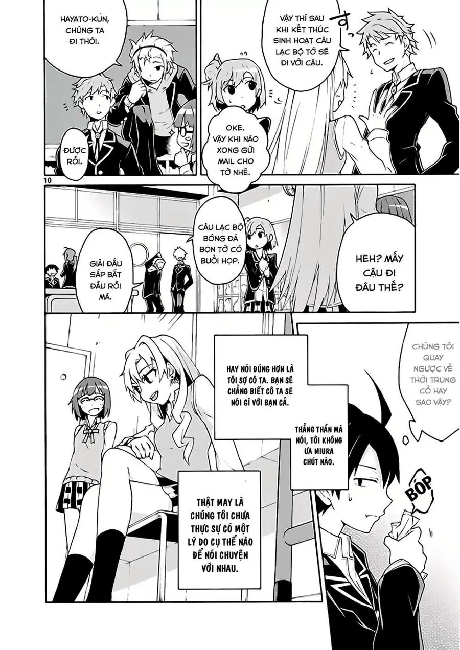 Chuyện Tình Thanh Xuân Bi Hài Của Tôi Quả Nhiên Là Sai Lầm @Comic Chapter 4 - Trang 10