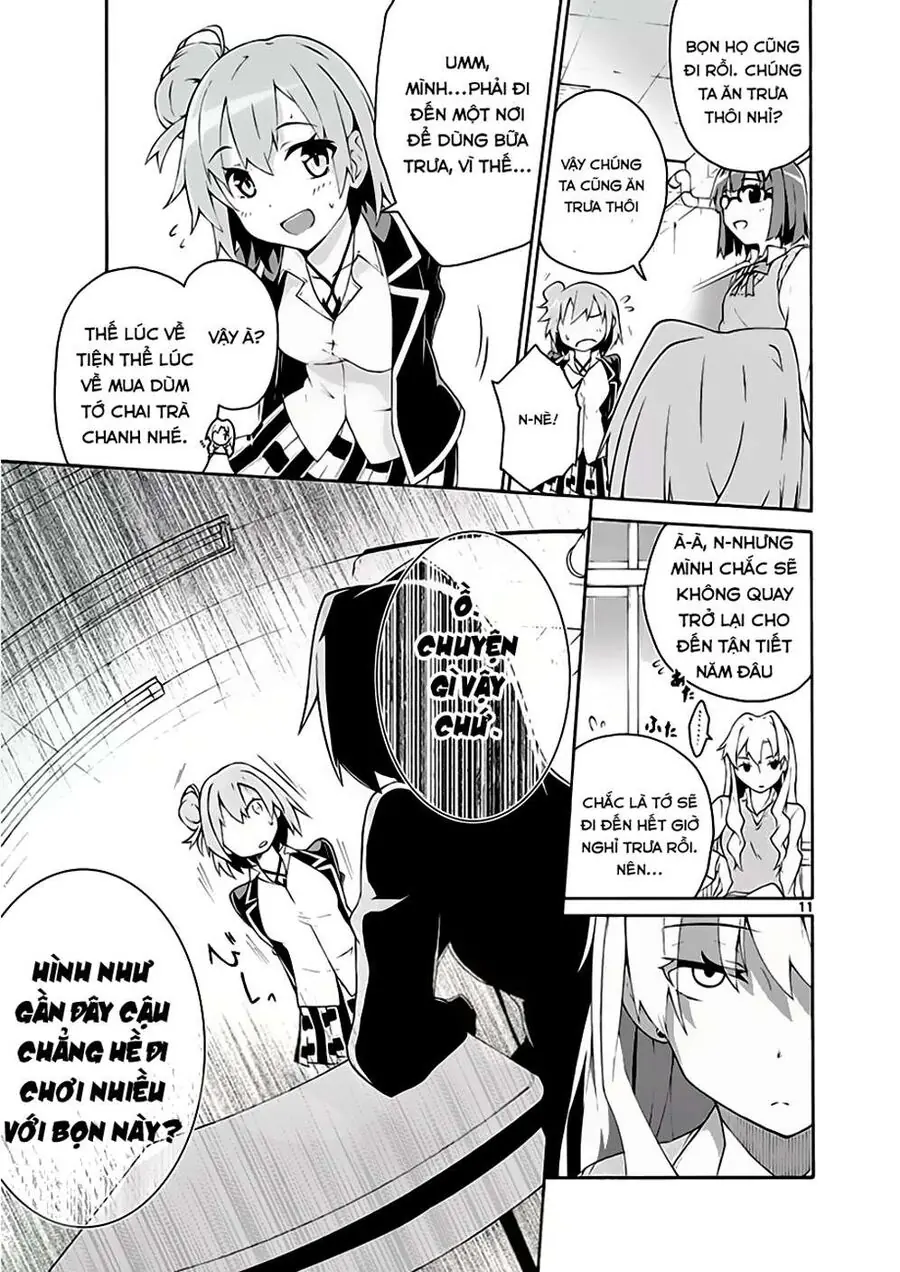 Chuyện Tình Thanh Xuân Bi Hài Của Tôi Quả Nhiên Là Sai Lầm @Comic Chapter 4 - Trang 11