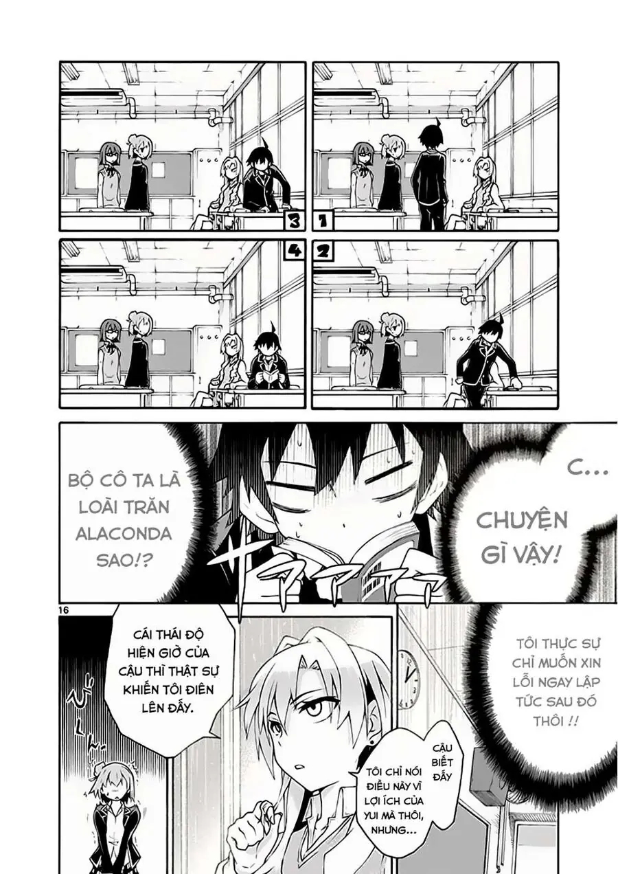 Chuyện Tình Thanh Xuân Bi Hài Của Tôi Quả Nhiên Là Sai Lầm @Comic Chapter 4 - Trang 16