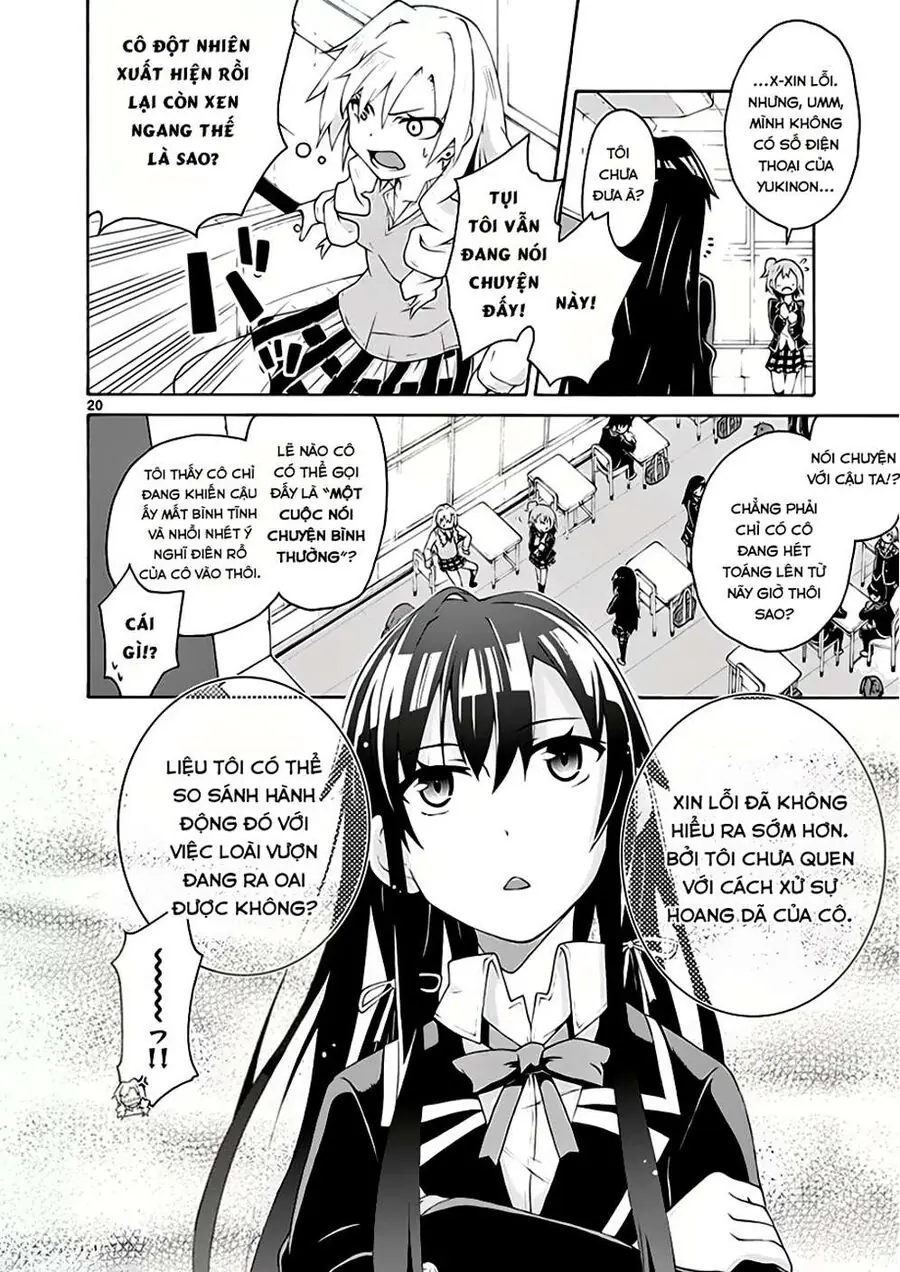Chuyện Tình Thanh Xuân Bi Hài Của Tôi Quả Nhiên Là Sai Lầm @Comic Chapter 4 - Trang 19