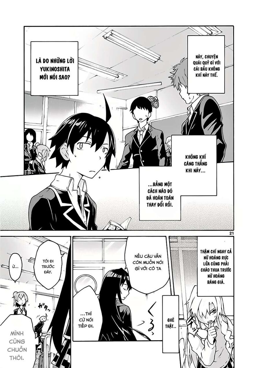 Chuyện Tình Thanh Xuân Bi Hài Của Tôi Quả Nhiên Là Sai Lầm @Comic Chapter 4 - Trang 20