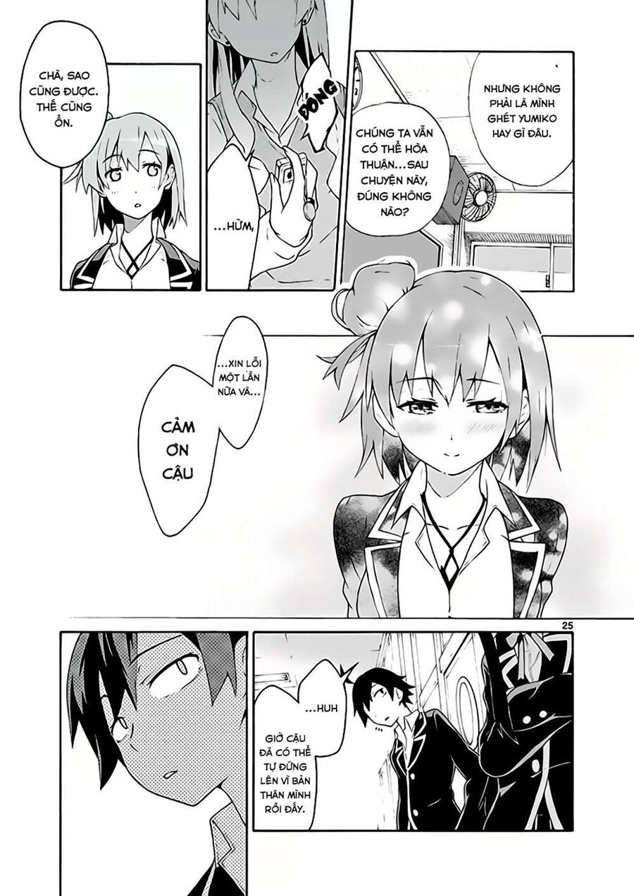 Chuyện Tình Thanh Xuân Bi Hài Của Tôi Quả Nhiên Là Sai Lầm @Comic Chapter 4 - Trang 24
