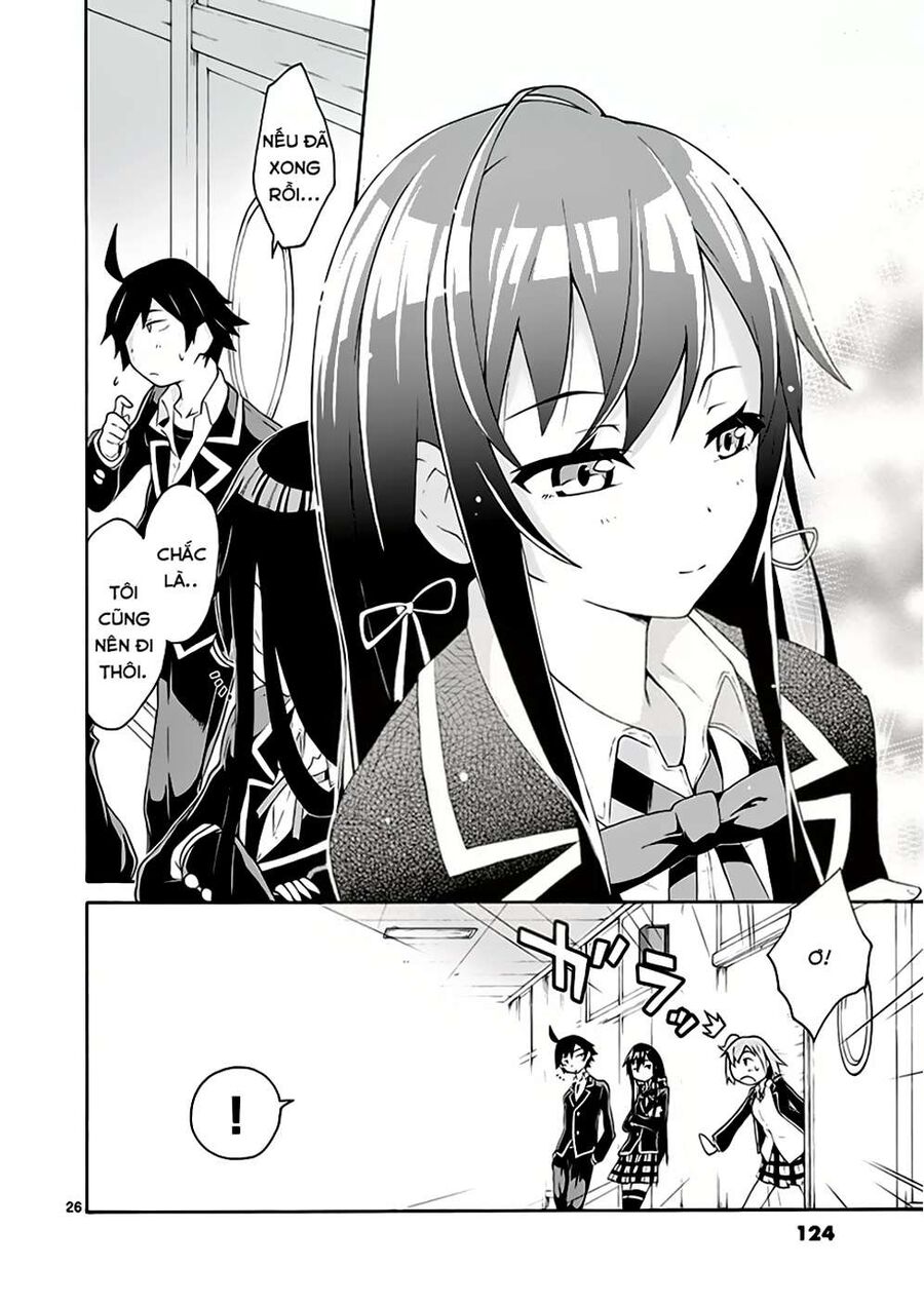 Chuyện Tình Thanh Xuân Bi Hài Của Tôi Quả Nhiên Là Sai Lầm @Comic Chapter 4 - Trang 25