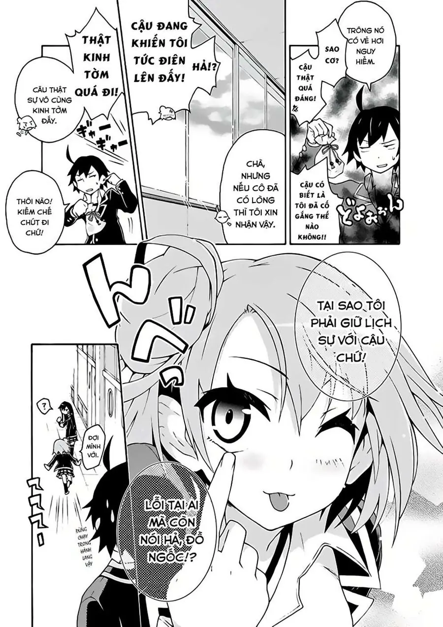 Chuyện Tình Thanh Xuân Bi Hài Của Tôi Quả Nhiên Là Sai Lầm @Comic Chapter 4 - Trang 28