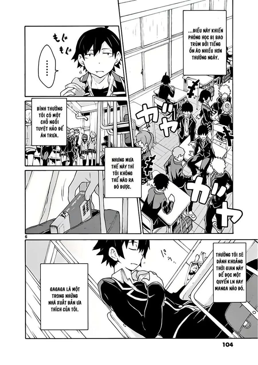 Chuyện Tình Thanh Xuân Bi Hài Của Tôi Quả Nhiên Là Sai Lầm @Comic Chapter 4 - Trang 6
