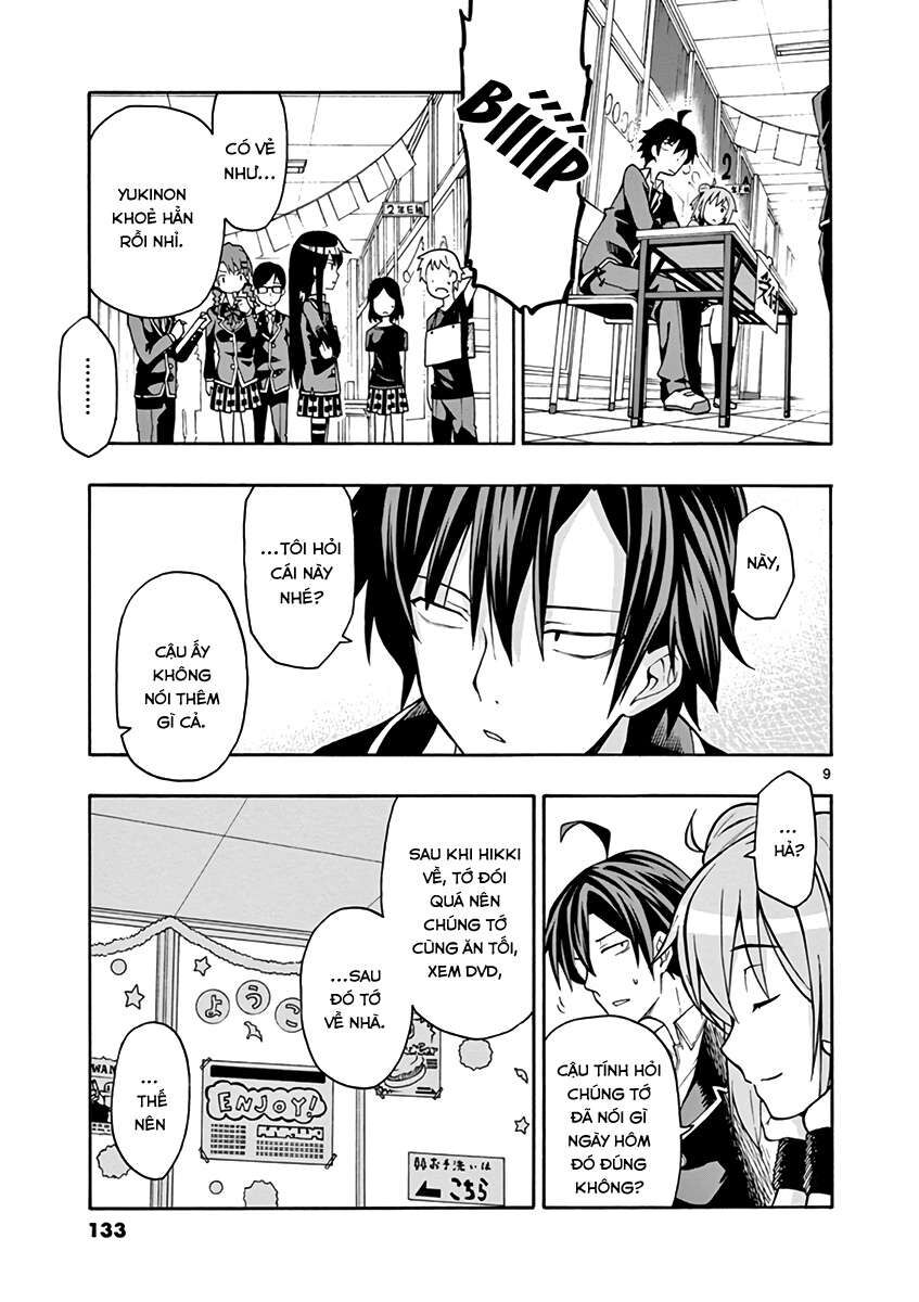 Chuyện Tình Thanh Xuân Bi Hài Của Tôi Quả Nhiên Là Sai Lầm @Comic Chapter 40 - Trang 10