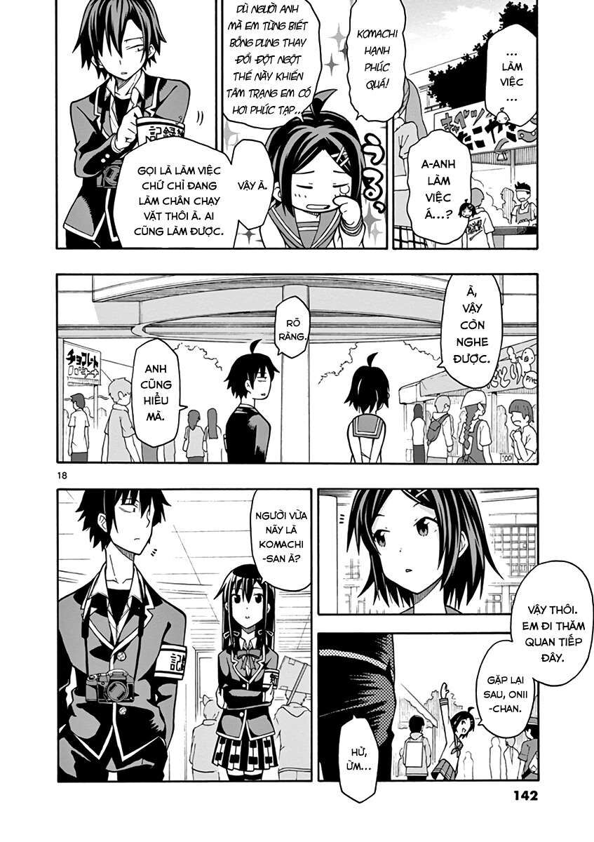 Chuyện Tình Thanh Xuân Bi Hài Của Tôi Quả Nhiên Là Sai Lầm @Comic Chapter 40 - Trang 20
