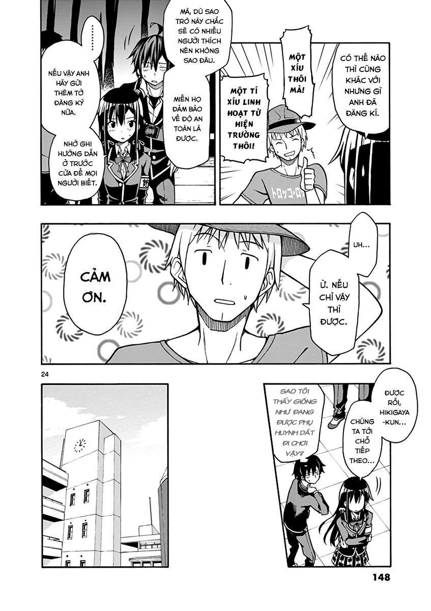 Chuyện Tình Thanh Xuân Bi Hài Của Tôi Quả Nhiên Là Sai Lầm @Comic Chapter 40 - Trang 26