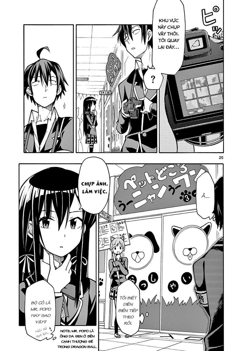 Chuyện Tình Thanh Xuân Bi Hài Của Tôi Quả Nhiên Là Sai Lầm @Comic Chapter 40 - Trang 27