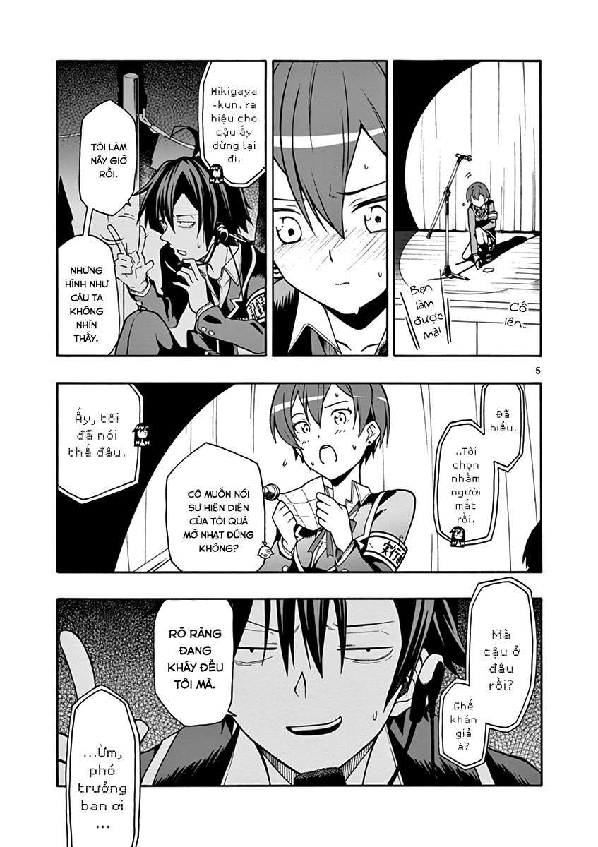 Chuyện Tình Thanh Xuân Bi Hài Của Tôi Quả Nhiên Là Sai Lầm @Comic Chapter 40 - Trang 6