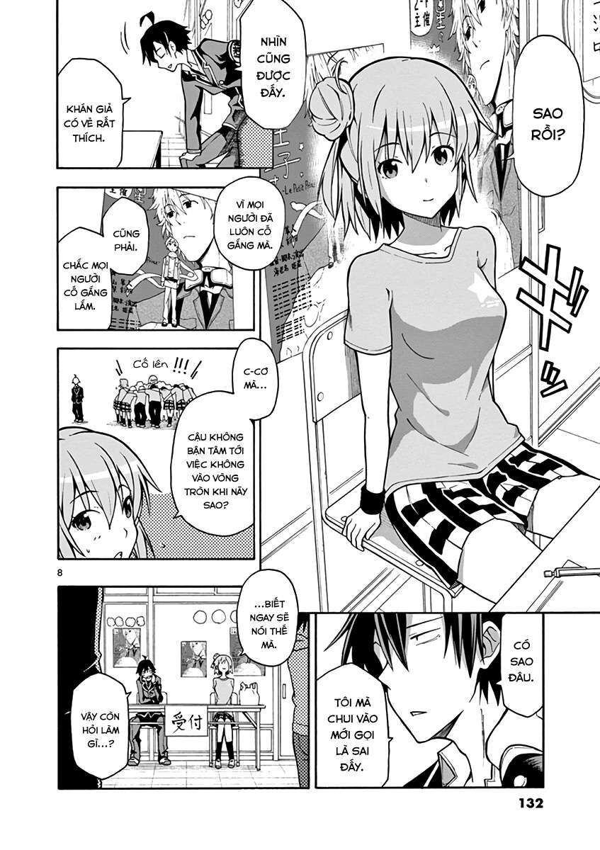 Chuyện Tình Thanh Xuân Bi Hài Của Tôi Quả Nhiên Là Sai Lầm @Comic Chapter 40 - Trang 9