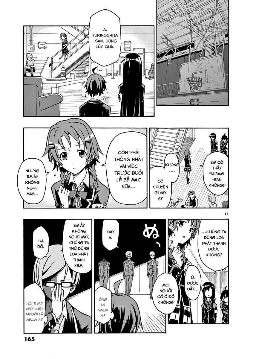 Chuyện Tình Thanh Xuân Bi Hài Của Tôi Quả Nhiên Là Sai Lầm @Comic Chapter 41 - Trang 12
