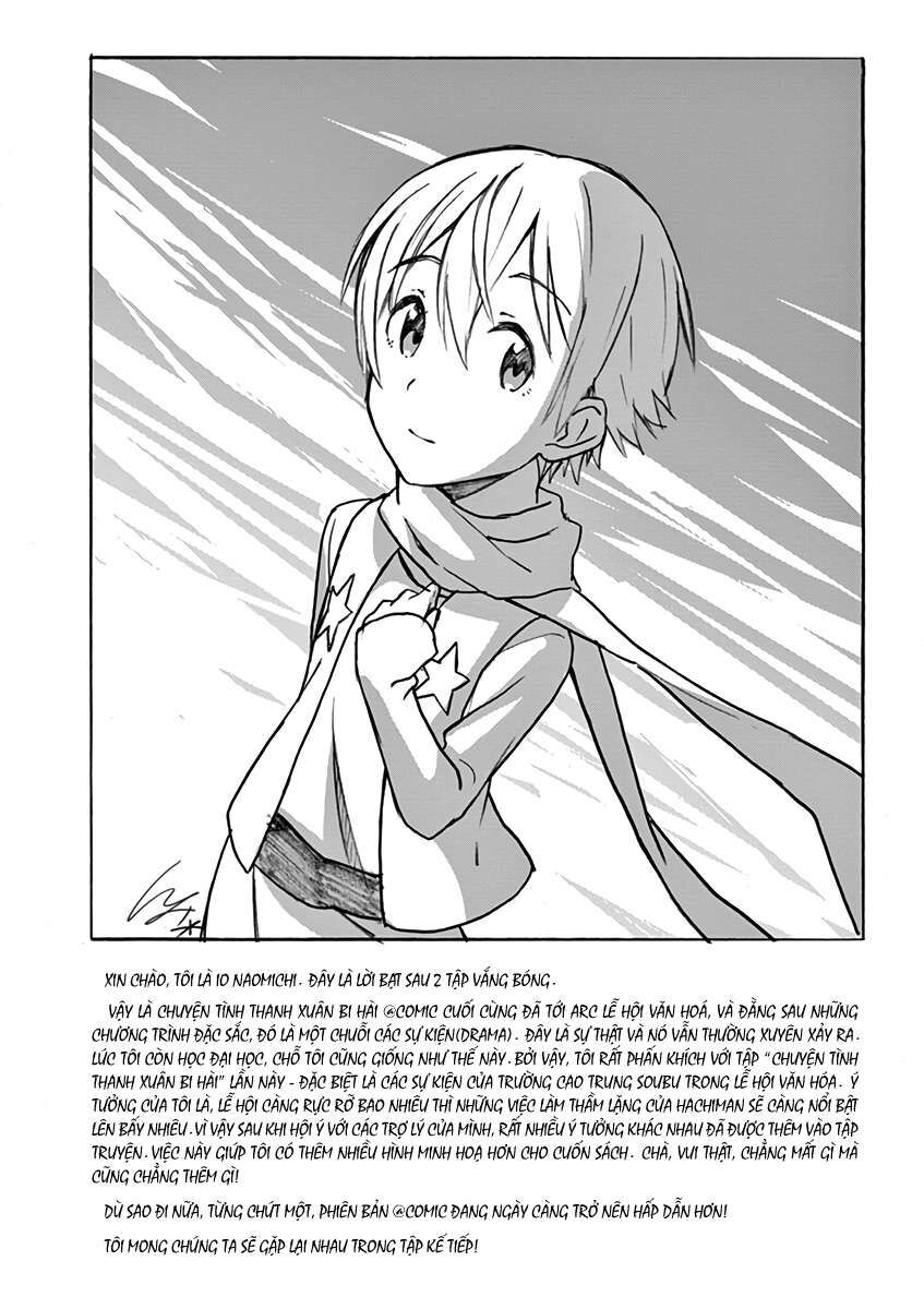 Chuyện Tình Thanh Xuân Bi Hài Của Tôi Quả Nhiên Là Sai Lầm @Comic Chapter 41 - Trang 38