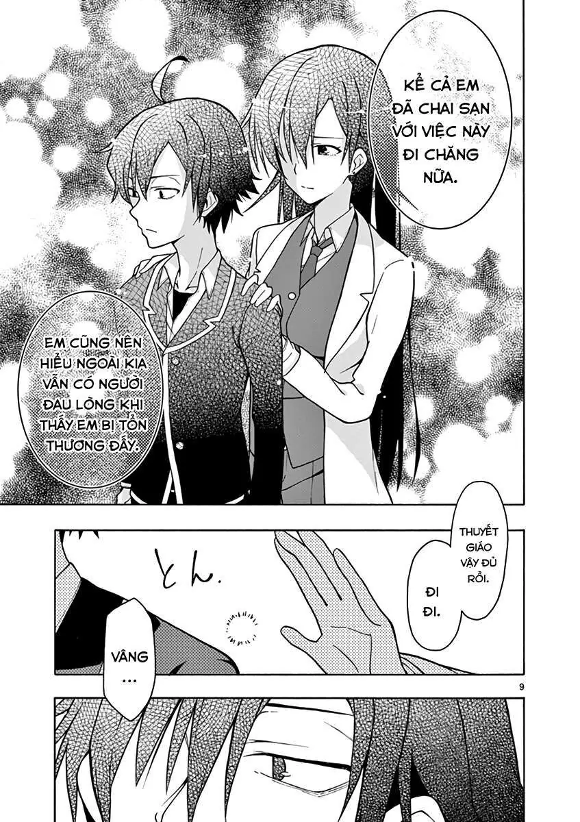 Chuyện Tình Thanh Xuân Bi Hài Của Tôi Quả Nhiên Là Sai Lầm @Comic Chapter 43 - Trang 10