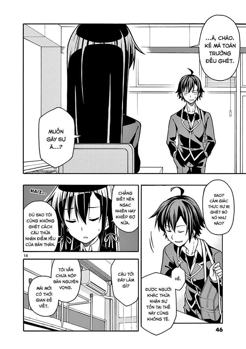 Chuyện Tình Thanh Xuân Bi Hài Của Tôi Quả Nhiên Là Sai Lầm @Comic Chapter 43 - Trang 14