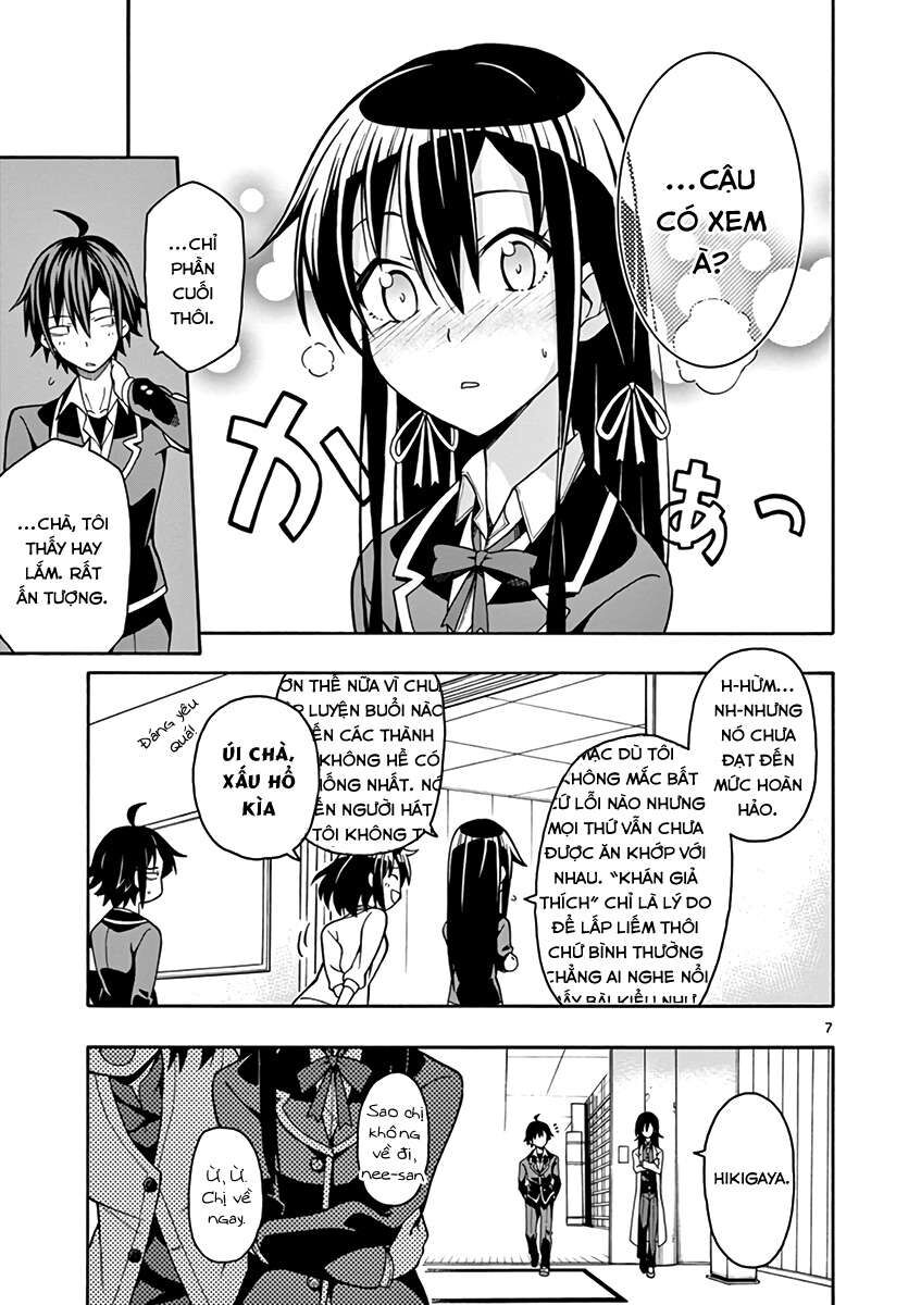 Chuyện Tình Thanh Xuân Bi Hài Của Tôi Quả Nhiên Là Sai Lầm @Comic Chapter 43 - Trang 8