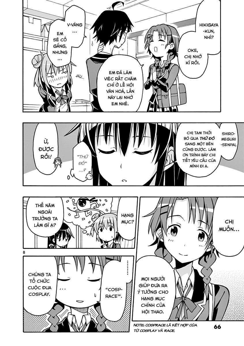 Chuyện Tình Thanh Xuân Bi Hài Của Tôi Quả Nhiên Là Sai Lầm @Comic Chapter 44 - Trang 10