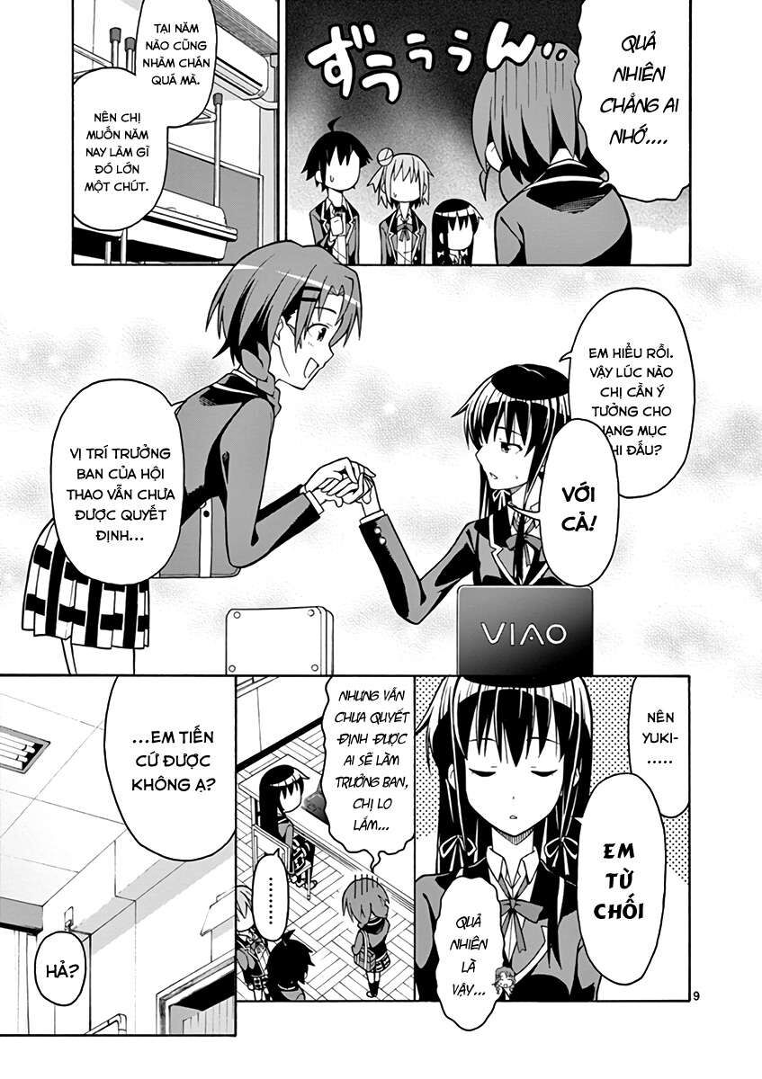 Chuyện Tình Thanh Xuân Bi Hài Của Tôi Quả Nhiên Là Sai Lầm @Comic Chapter 44 - Trang 11