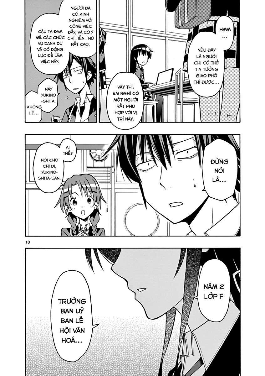 Chuyện Tình Thanh Xuân Bi Hài Của Tôi Quả Nhiên Là Sai Lầm @Comic Chapter 44 - Trang 12