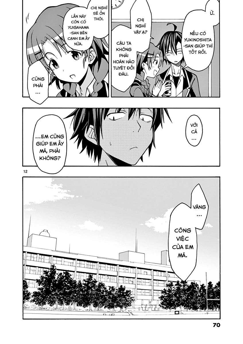 Chuyện Tình Thanh Xuân Bi Hài Của Tôi Quả Nhiên Là Sai Lầm @Comic Chapter 44 - Trang 14