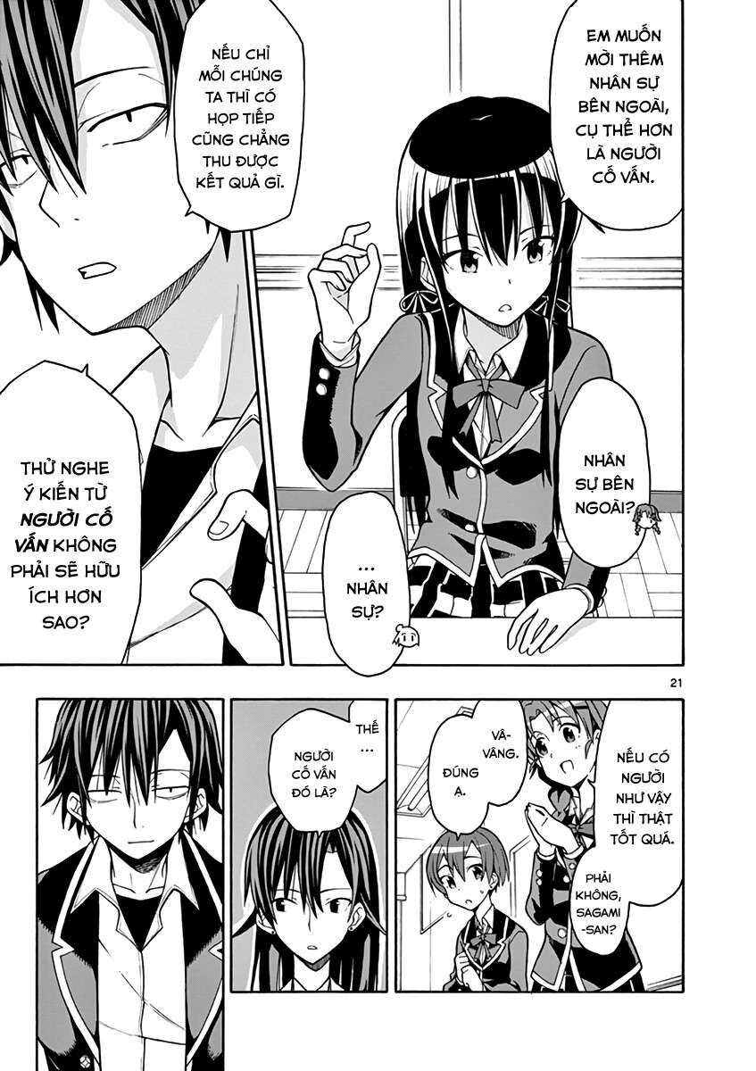 Chuyện Tình Thanh Xuân Bi Hài Của Tôi Quả Nhiên Là Sai Lầm @Comic Chapter 44 - Trang 23