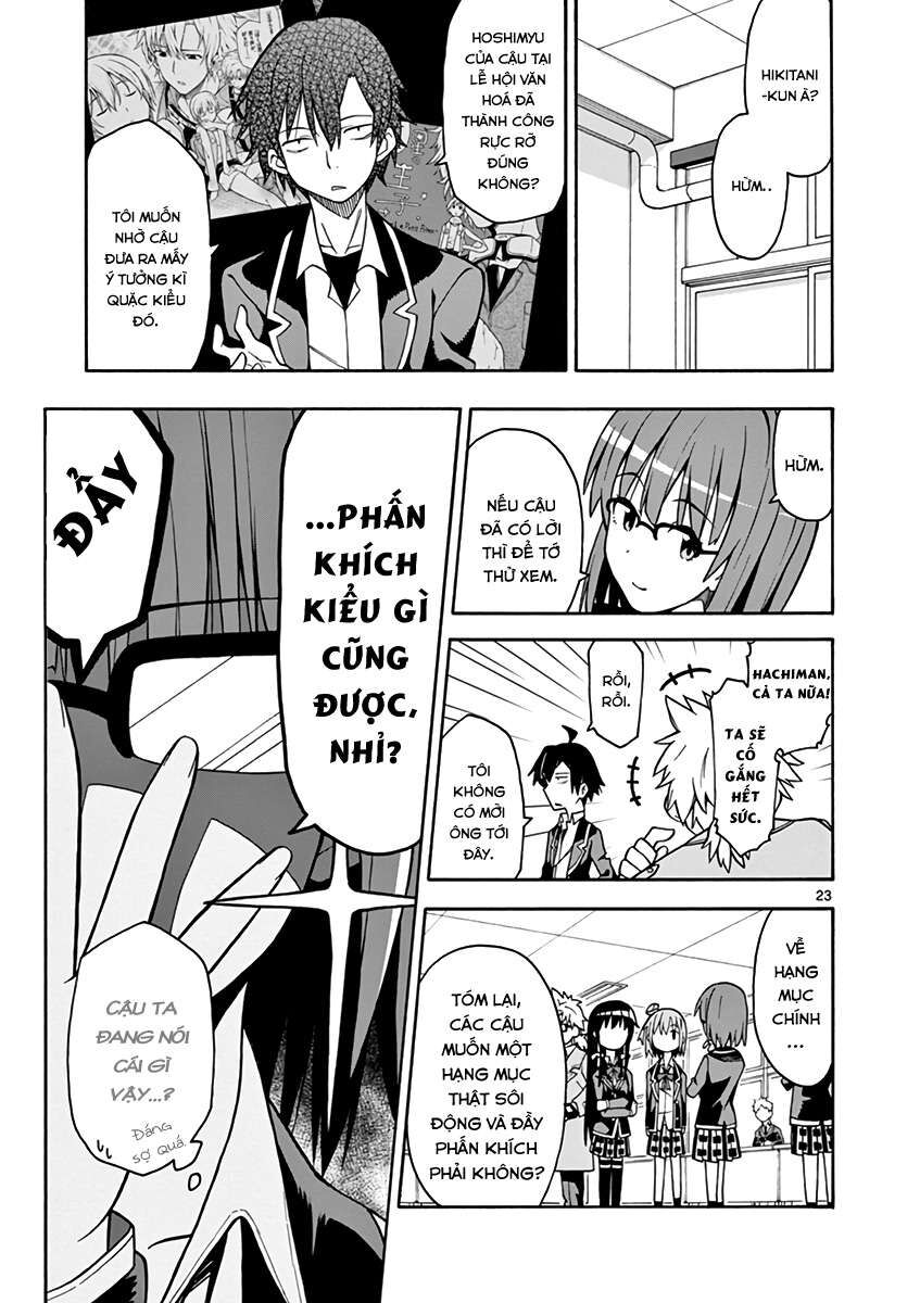 Chuyện Tình Thanh Xuân Bi Hài Của Tôi Quả Nhiên Là Sai Lầm @Comic Chapter 44 - Trang 25