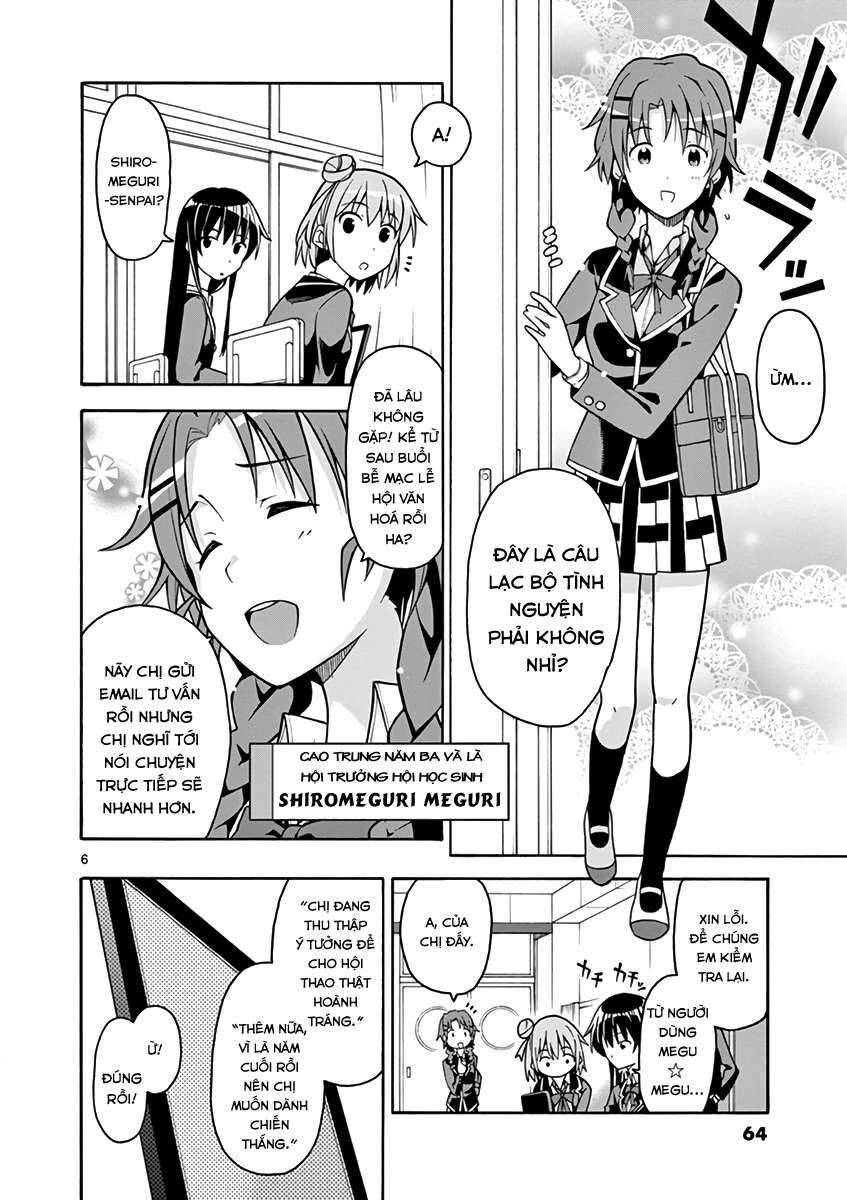 Chuyện Tình Thanh Xuân Bi Hài Của Tôi Quả Nhiên Là Sai Lầm @Comic Chapter 44 - Trang 8