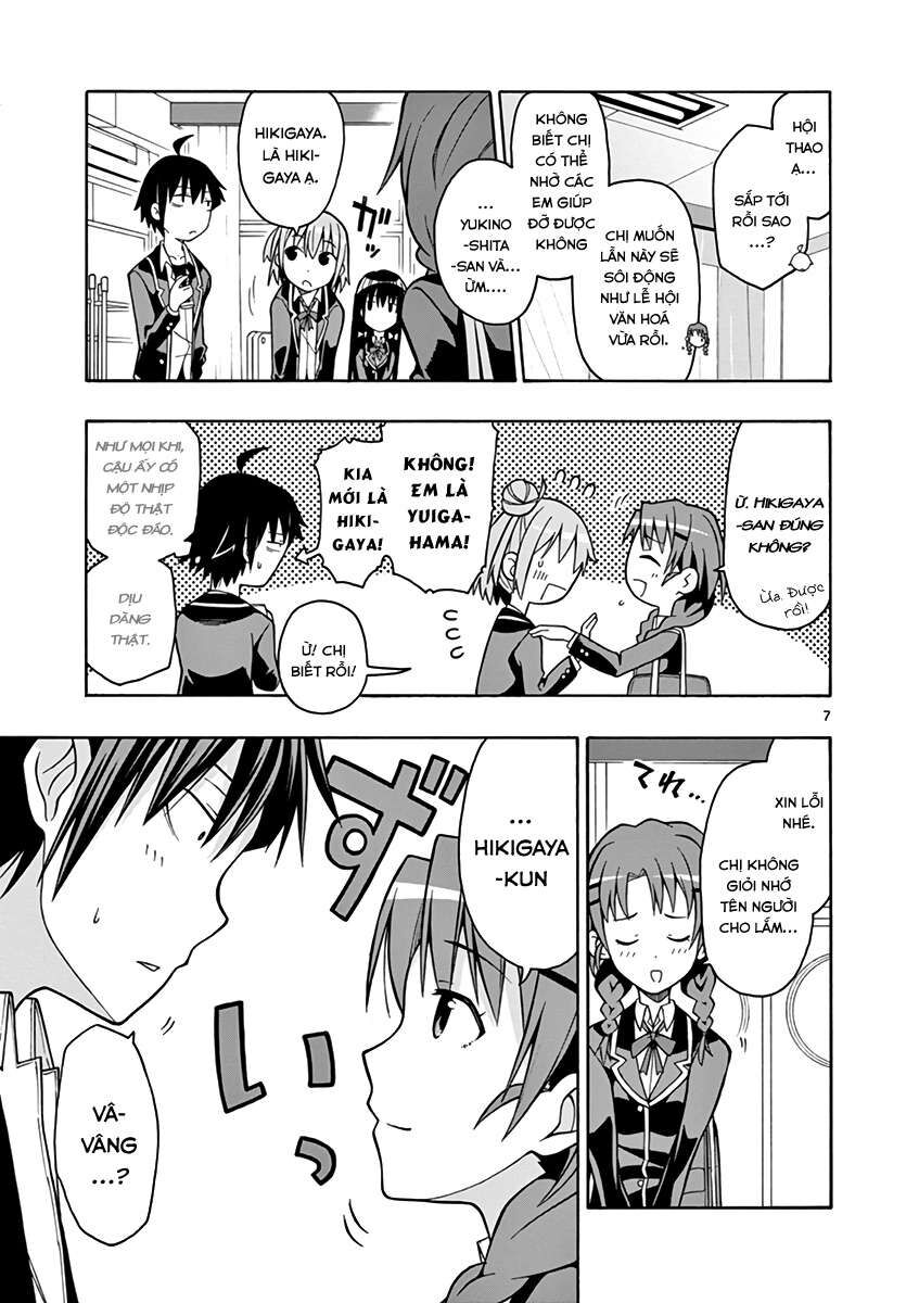 Chuyện Tình Thanh Xuân Bi Hài Của Tôi Quả Nhiên Là Sai Lầm @Comic Chapter 44 - Trang 9