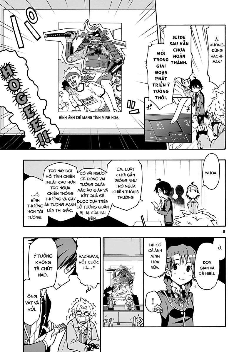 Chuyện Tình Thanh Xuân Bi Hài Của Tôi Quả Nhiên Là Sai Lầm @Comic Chapter 45 - Trang 10