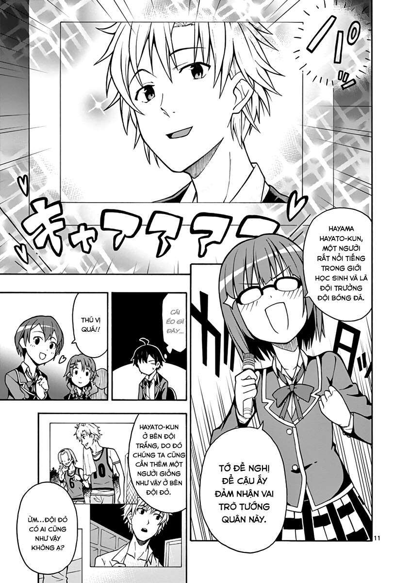 Chuyện Tình Thanh Xuân Bi Hài Của Tôi Quả Nhiên Là Sai Lầm @Comic Chapter 45 - Trang 12