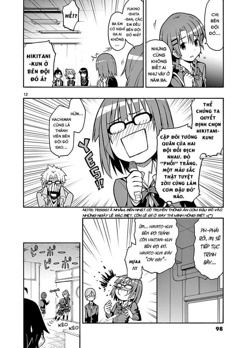 Chuyện Tình Thanh Xuân Bi Hài Của Tôi Quả Nhiên Là Sai Lầm @Comic Chapter 45 - Trang 13