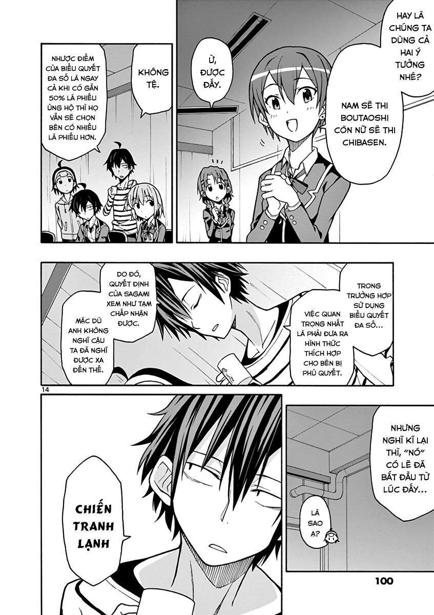 Chuyện Tình Thanh Xuân Bi Hài Của Tôi Quả Nhiên Là Sai Lầm @Comic Chapter 45 - Trang 15