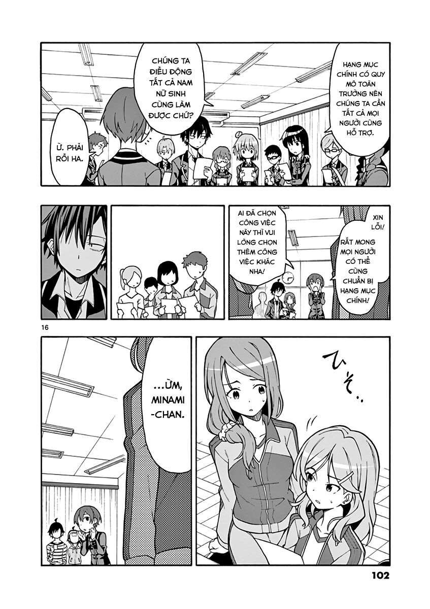Chuyện Tình Thanh Xuân Bi Hài Của Tôi Quả Nhiên Là Sai Lầm @Comic Chapter 45 - Trang 17