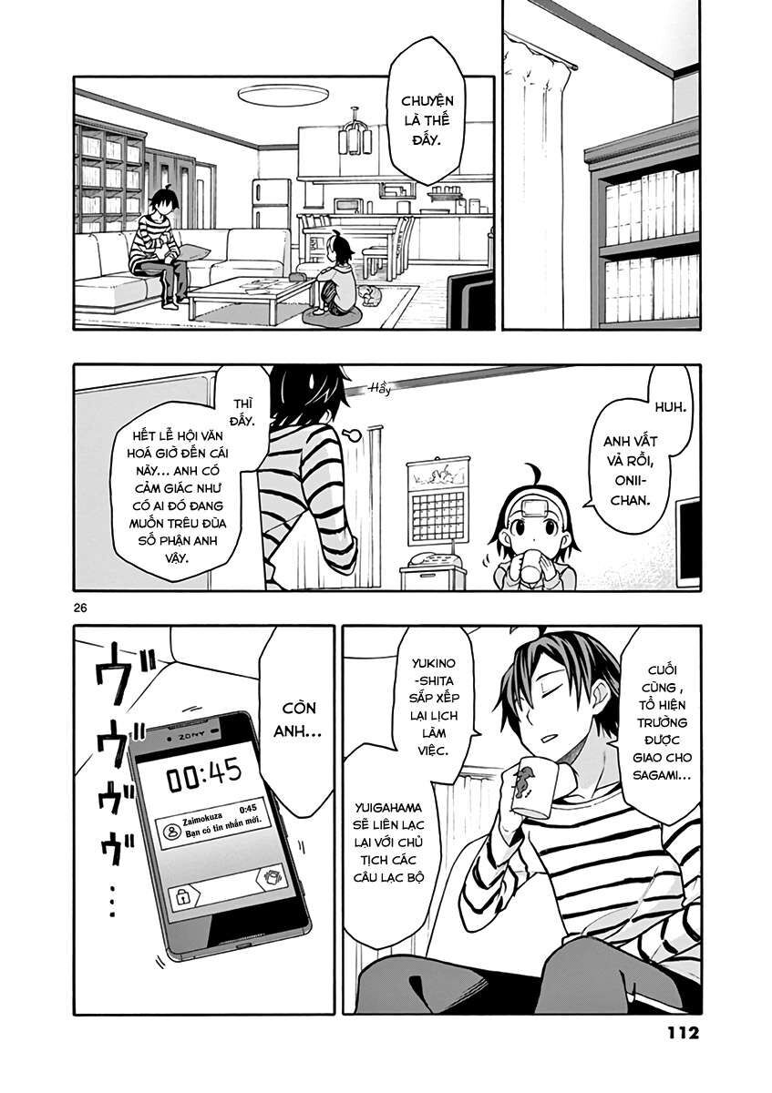 Chuyện Tình Thanh Xuân Bi Hài Của Tôi Quả Nhiên Là Sai Lầm @Comic Chapter 45 - Trang 27