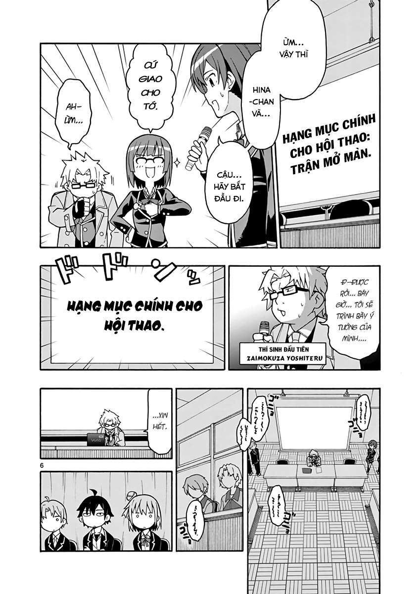 Chuyện Tình Thanh Xuân Bi Hài Của Tôi Quả Nhiên Là Sai Lầm @Comic Chapter 45 - Trang 7