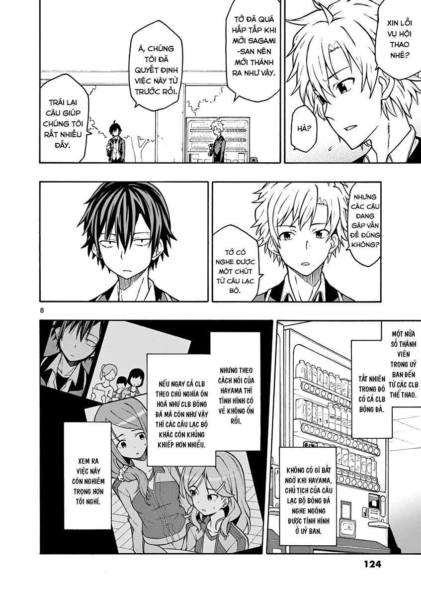 Chuyện Tình Thanh Xuân Bi Hài Của Tôi Quả Nhiên Là Sai Lầm @Comic Chapter 46 - Trang 10
