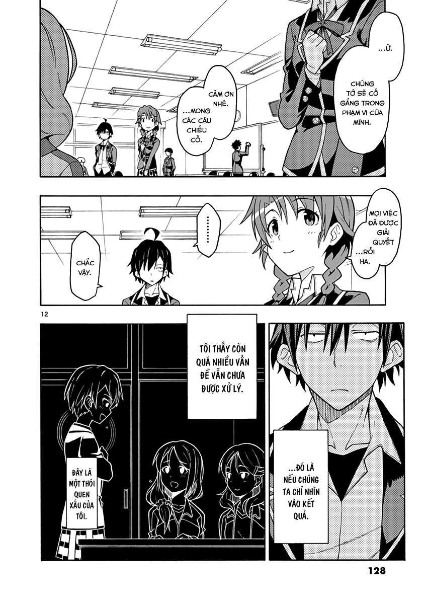 Chuyện Tình Thanh Xuân Bi Hài Của Tôi Quả Nhiên Là Sai Lầm @Comic Chapter 46 - Trang 14