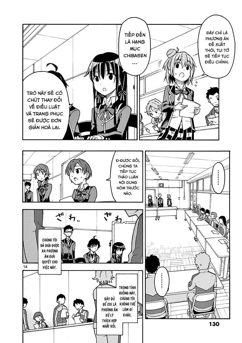 Chuyện Tình Thanh Xuân Bi Hài Của Tôi Quả Nhiên Là Sai Lầm @Comic Chapter 46 - Trang 16