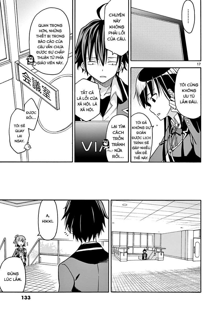 Chuyện Tình Thanh Xuân Bi Hài Của Tôi Quả Nhiên Là Sai Lầm @Comic Chapter 46 - Trang 19