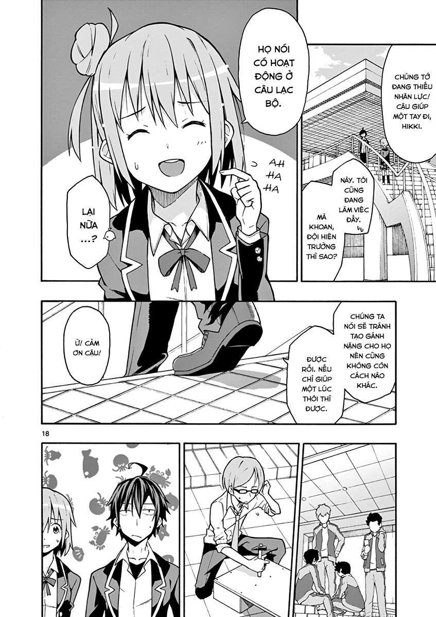 Chuyện Tình Thanh Xuân Bi Hài Của Tôi Quả Nhiên Là Sai Lầm @Comic Chapter 46 - Trang 20