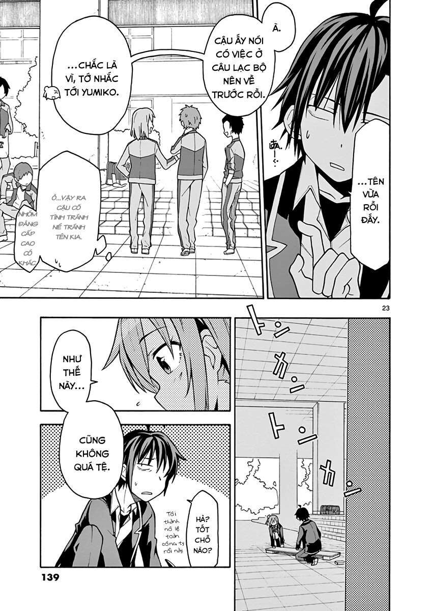 Chuyện Tình Thanh Xuân Bi Hài Của Tôi Quả Nhiên Là Sai Lầm @Comic Chapter 46 - Trang 25