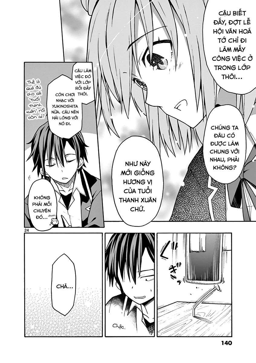 Chuyện Tình Thanh Xuân Bi Hài Của Tôi Quả Nhiên Là Sai Lầm @Comic Chapter 46 - Trang 26
