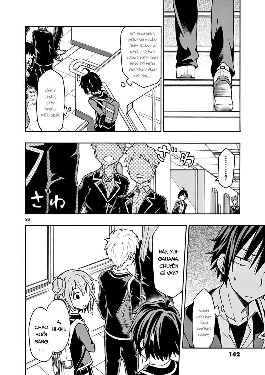 Chuyện Tình Thanh Xuân Bi Hài Của Tôi Quả Nhiên Là Sai Lầm @Comic Chapter 46 - Trang 28