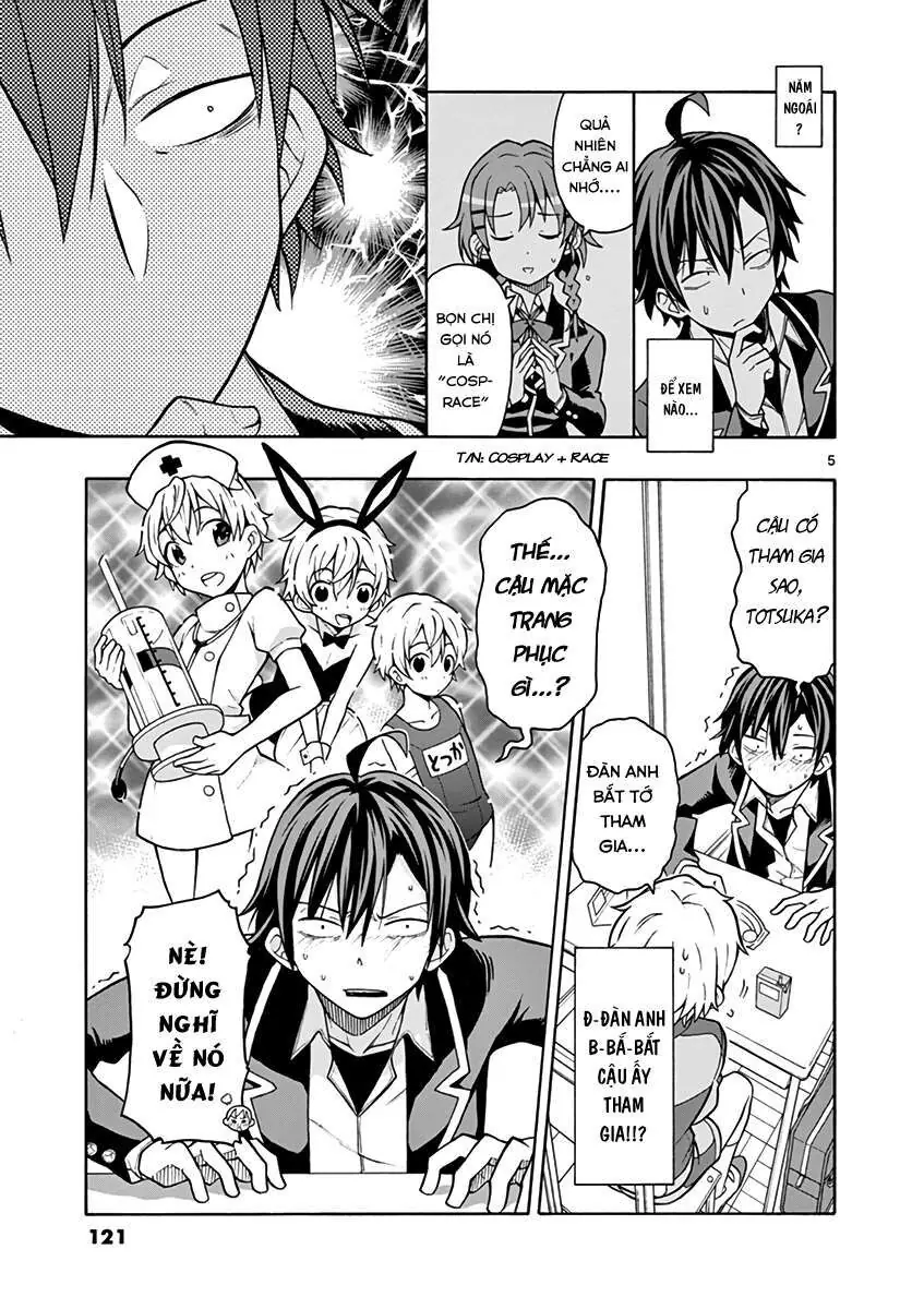 Chuyện Tình Thanh Xuân Bi Hài Của Tôi Quả Nhiên Là Sai Lầm @Comic Chapter 46 - Trang 7