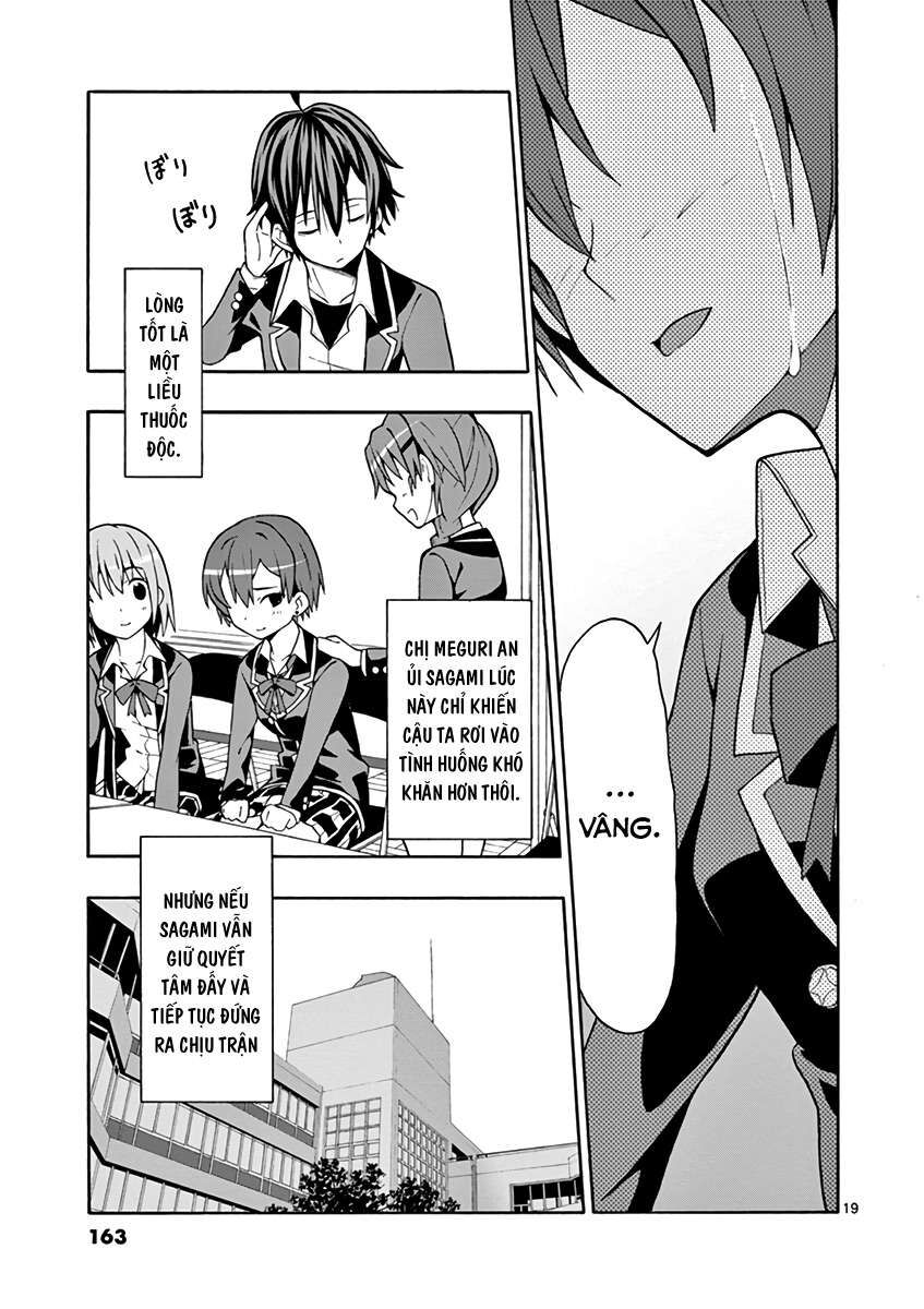 Chuyện Tình Thanh Xuân Bi Hài Của Tôi Quả Nhiên Là Sai Lầm @Comic Chapter 47 - Trang 20
