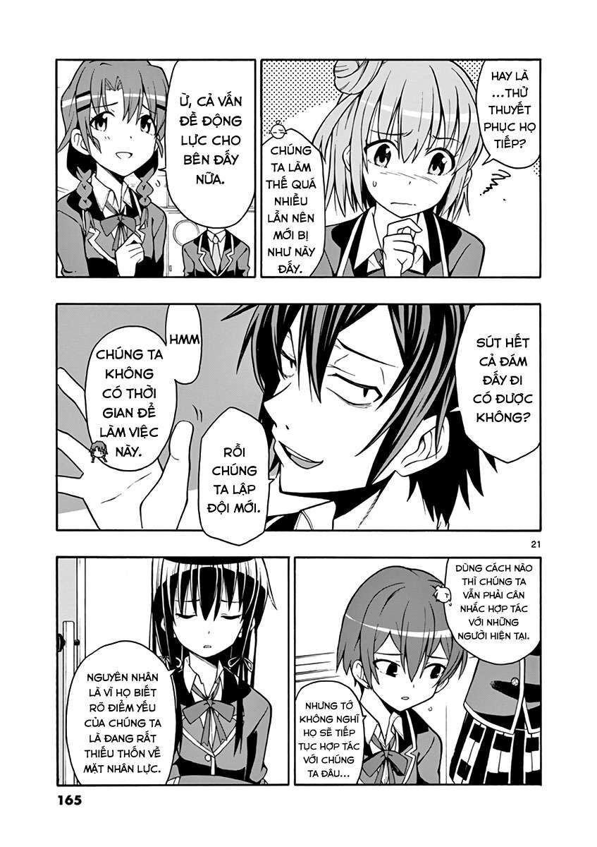 Chuyện Tình Thanh Xuân Bi Hài Của Tôi Quả Nhiên Là Sai Lầm @Comic Chapter 47 - Trang 22