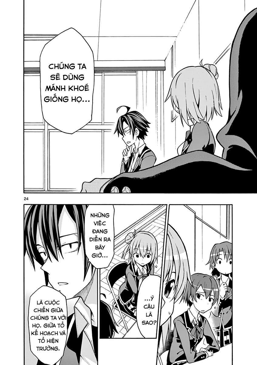 Chuyện Tình Thanh Xuân Bi Hài Của Tôi Quả Nhiên Là Sai Lầm @Comic Chapter 47 - Trang 25