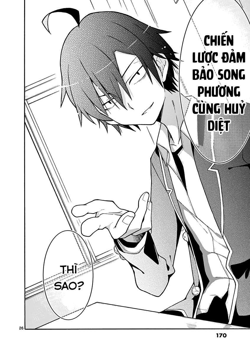 Chuyện Tình Thanh Xuân Bi Hài Của Tôi Quả Nhiên Là Sai Lầm @Comic Chapter 47 - Trang 27
