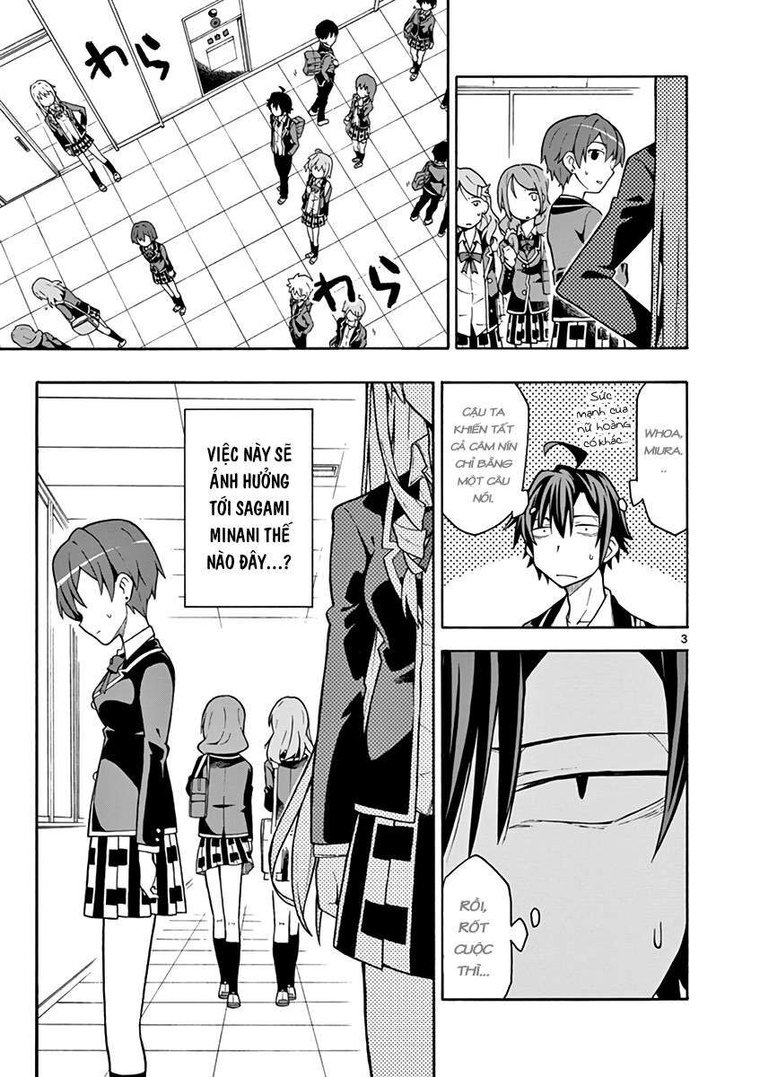 Chuyện Tình Thanh Xuân Bi Hài Của Tôi Quả Nhiên Là Sai Lầm @Comic Chapter 47 - Trang 4